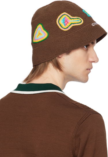 Šešir Casablanca Casablanca Crochet Bucket Hat Smeđa | AS25-HAT-079-02, 2