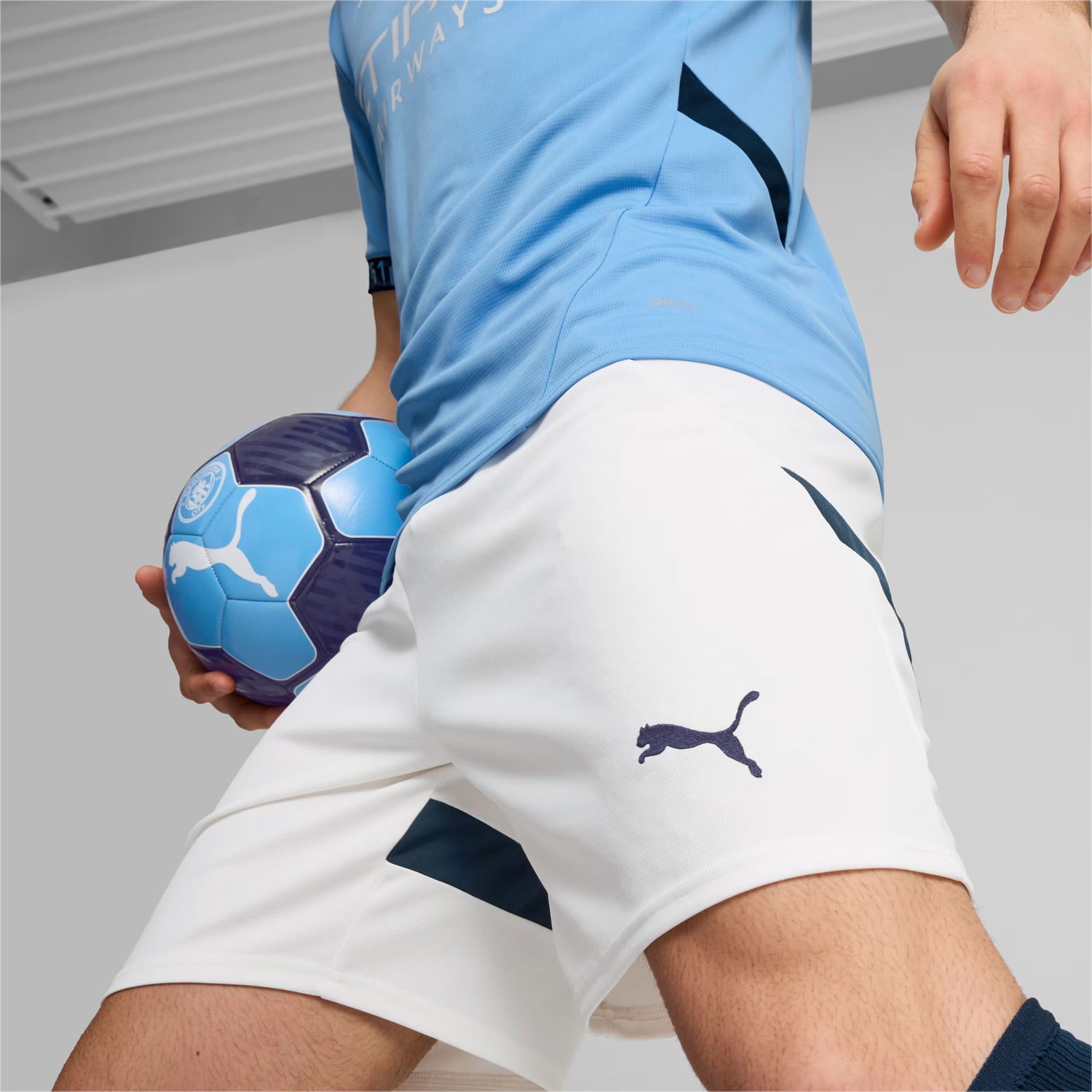 Kratke hlače Puma Manchester City FC Home Shorts Replica 2024/25 Bijela | 775114-05, 1