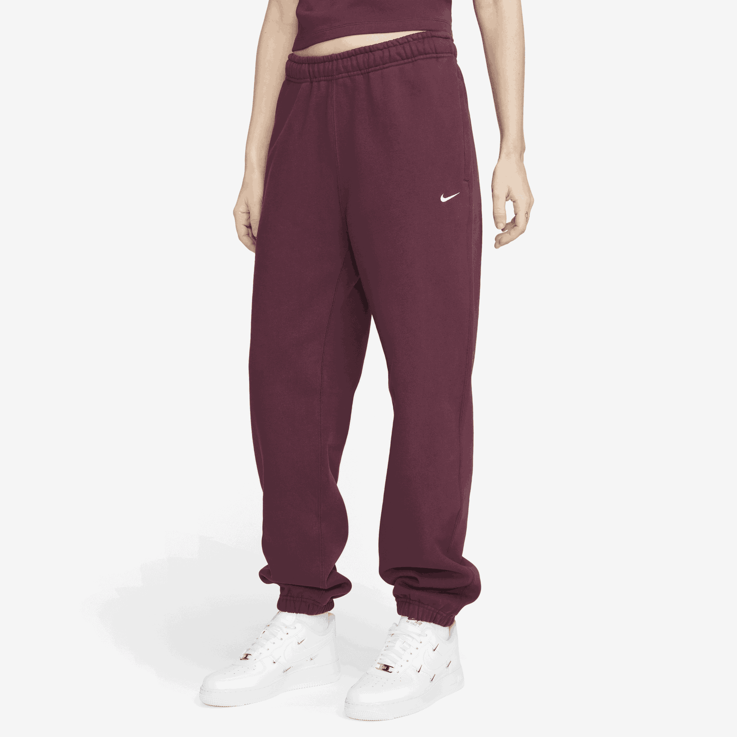 Trenirka Nike Solo Swoosh Tamnocrvena | CW5565-681, 0