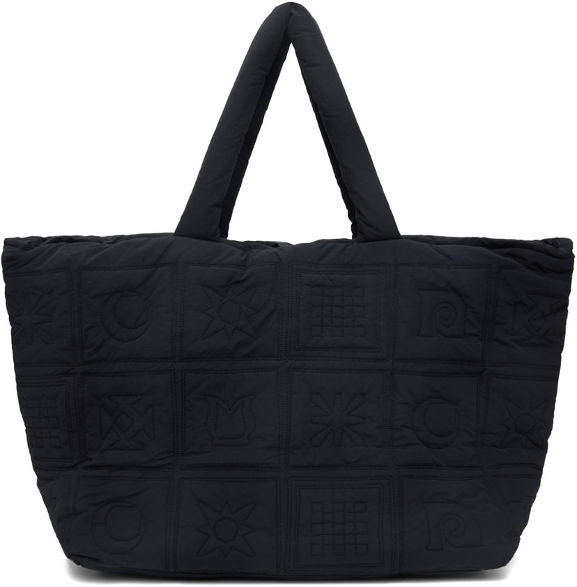 Odjeća Nanushka Black Symbol Tote Crna | NU24FWBT12451