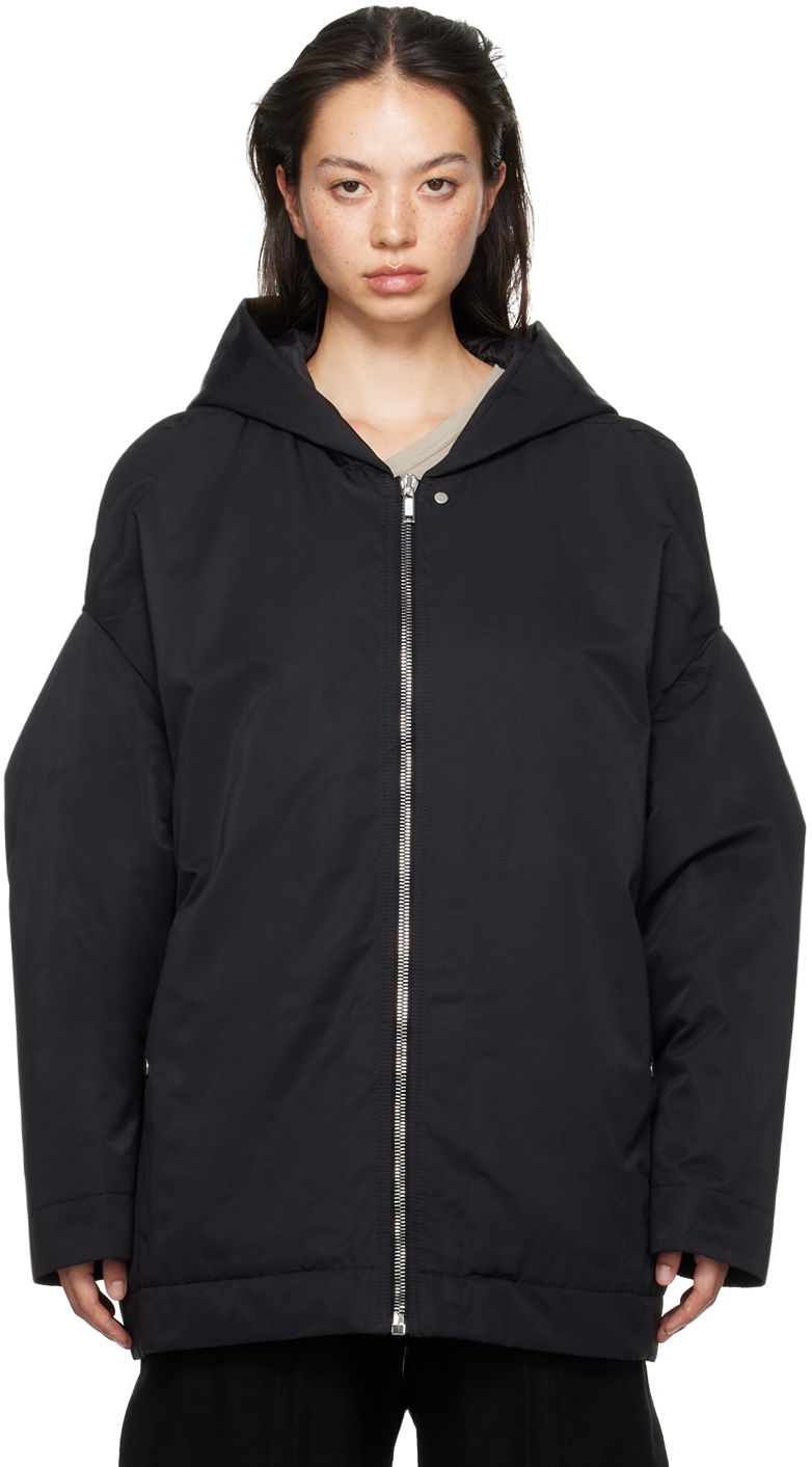 Jakna Rick Owens DRKSHDW Hooded Jacket Crna | DS02D2725 MU