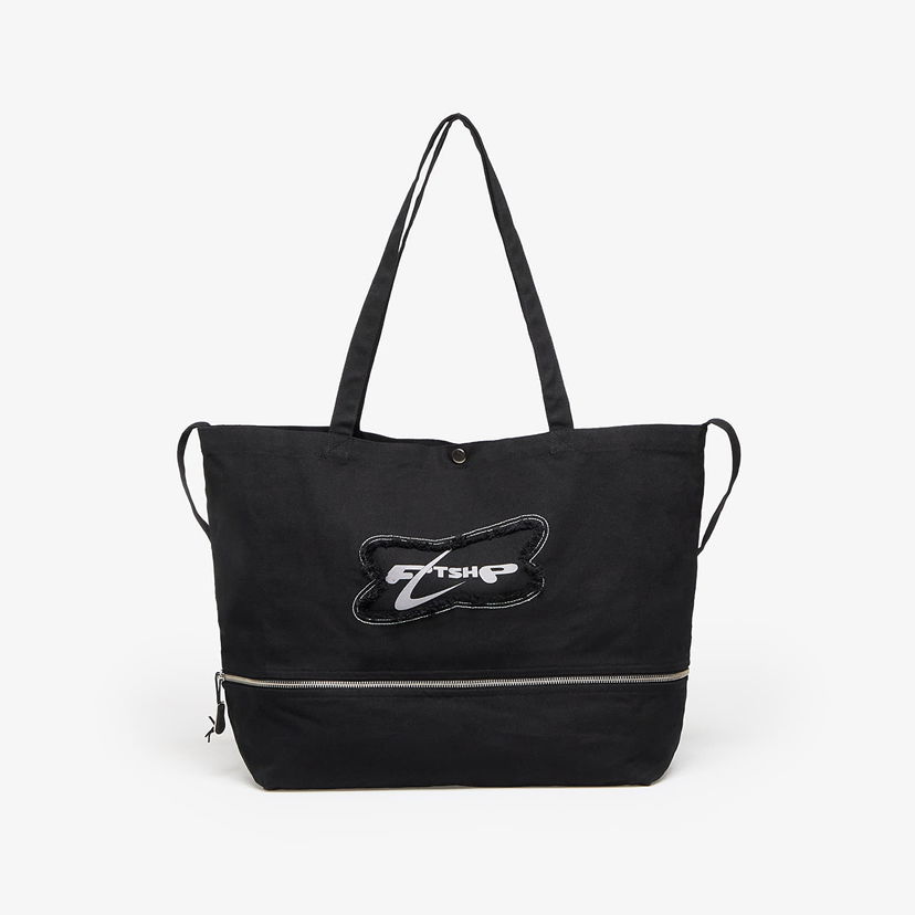 Tote bag Footshop FTSHP Silver Lining Tote Bag Crna | FTSHP_469