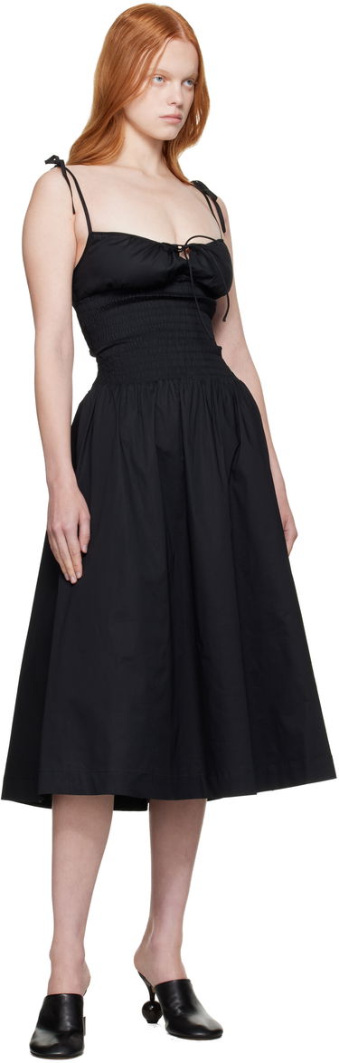 Haljina GUIZIO Guizio Lura Midi Dress Crna | P25410W089, 3