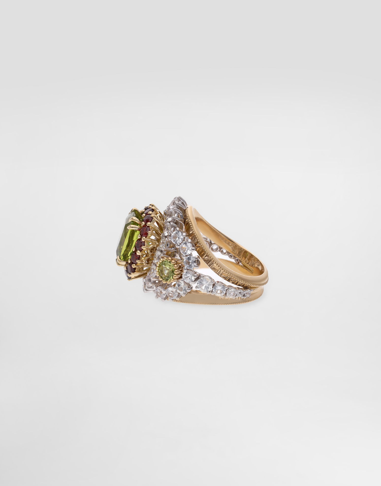 Prsten Dolce & Gabbana Peridot and Garnet Ring Višebojno | WRSA6GWPER187583, 1