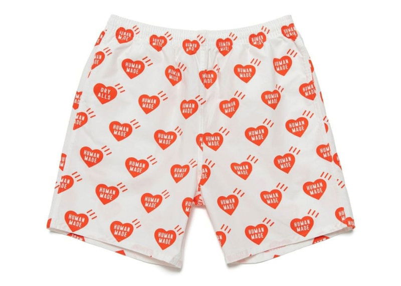 Kratke hlače Human Made Heart Aloha Shorts Crvena | HM23PT013