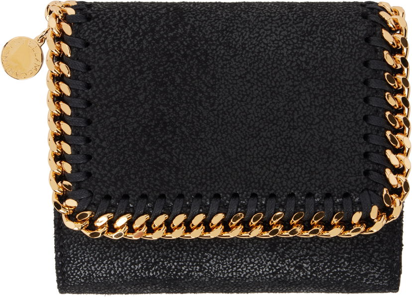 Novčanik Stella McCartney Stella McCartney Small Chain Flap Wallet Crna | 431000W9355
