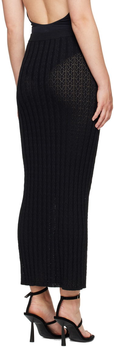 Suknja Loulou de Saison Loulou de Saison Dera Maxi Knit Skirt Crna | DERA, 2