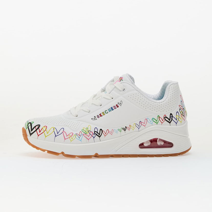 Tenisice i cipele Skechers Uno - Love All Around Bijela | 177917 WMLT