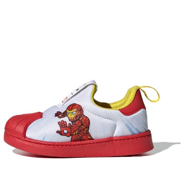 Odjeća adidas Originals Marvel x Superstar 360 'Iron Man' Bijela | FX4883