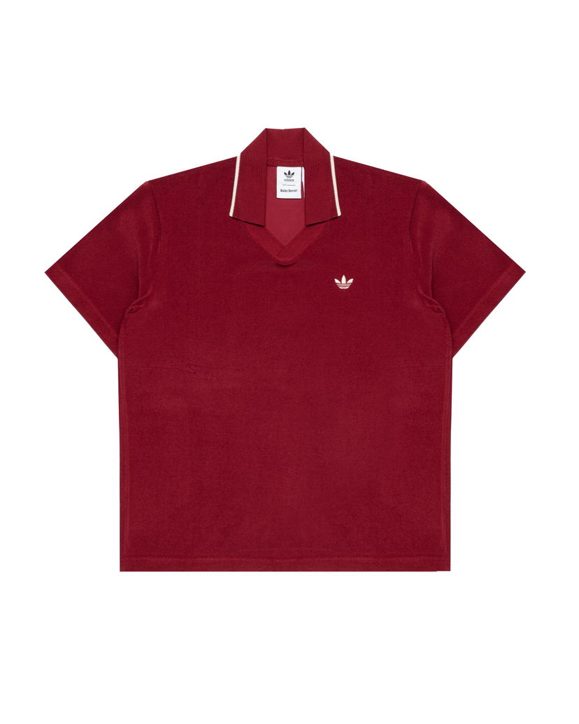 Polo majica adidas Originals Wales Bonner Terry Polo Shirt Crvena | JW1122
