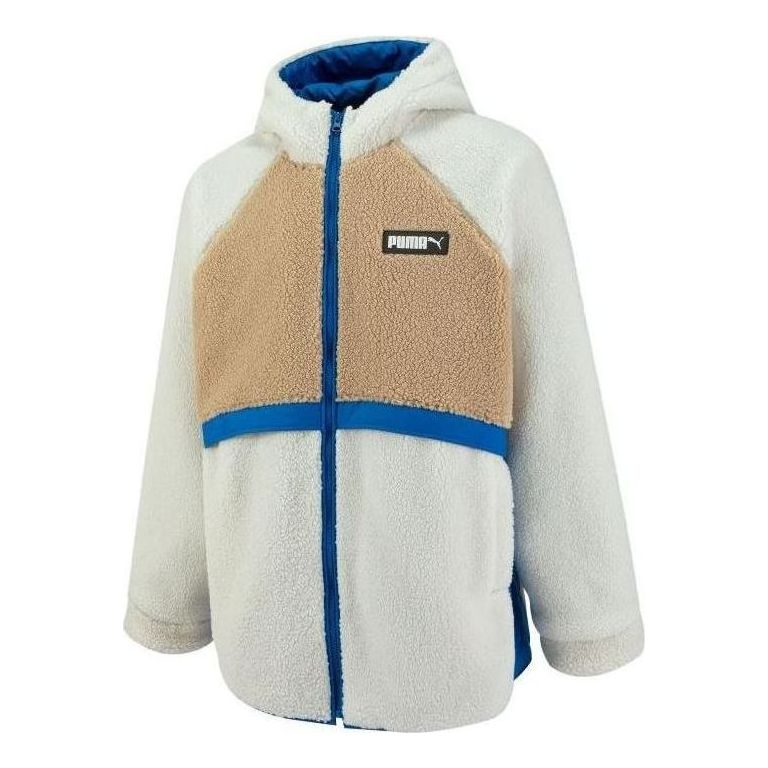 Jakna Puma Art Of Sherpa Zip Jacket Bijela | 539715-65