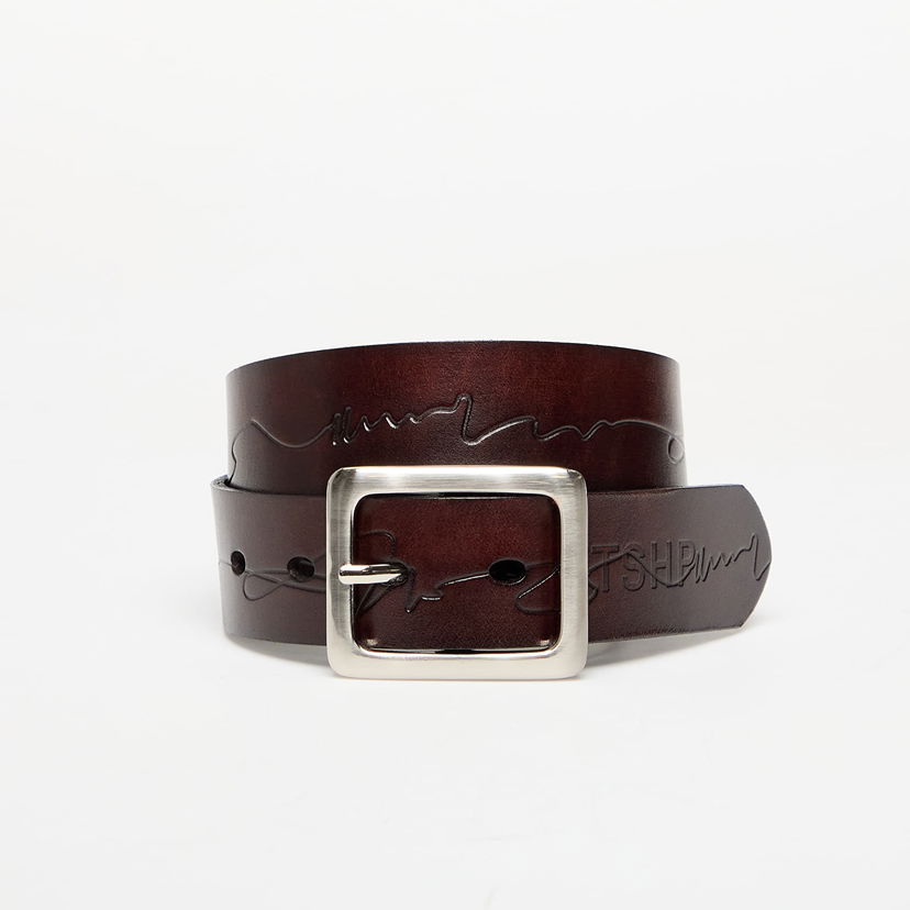 Pojasevi Footshop FTSHP Leather Belt 90 Smeđa | FTSHP_488