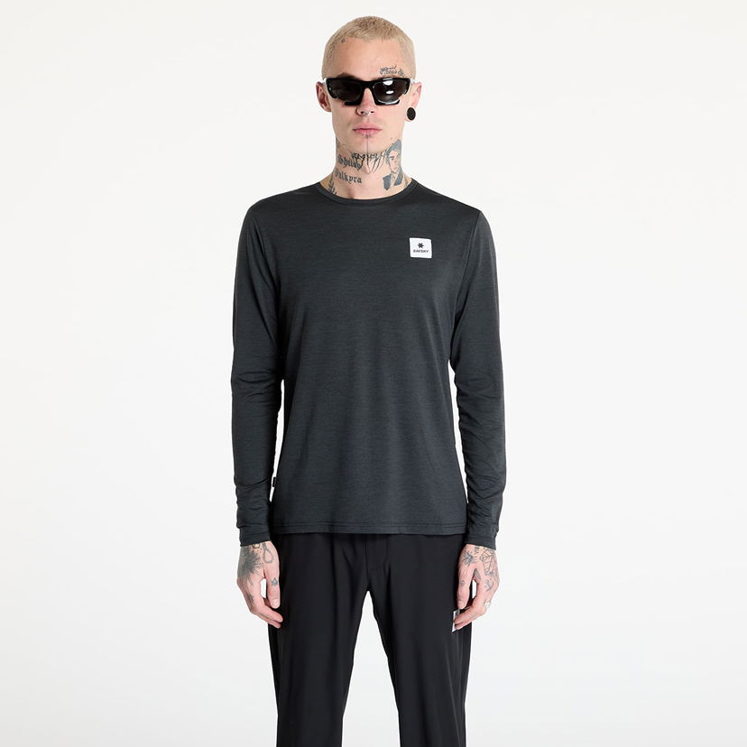 Majica kratkih rukava Saysky SAYSKY Clean Pace Long Sleeve T-Shirt Crna | XMRLS20C9001
