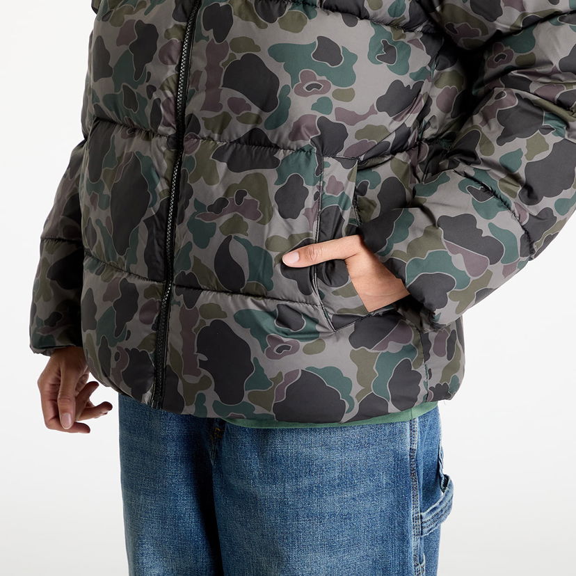 Pernata jakna Carhartt WIP Camo Print Puffer Jacket Zelena | I032262_2IJ_XX