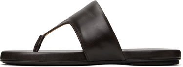 Dodaci Marsèll Marsèll Spanciata Leather Thong Sandals Smeđa | MW7986 P017, 2