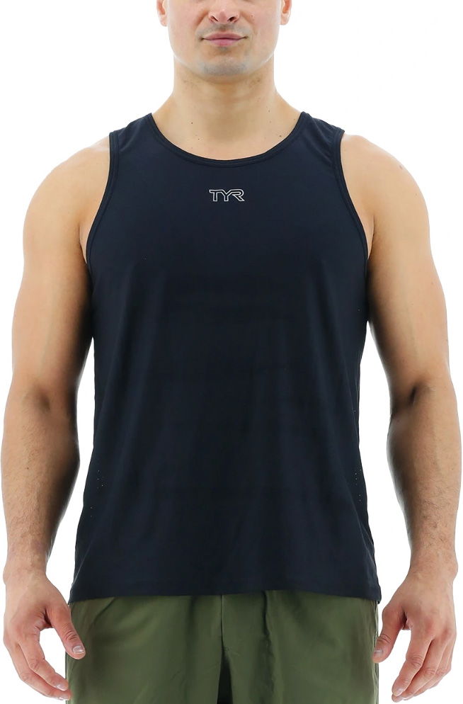Majica bez rukava TYR Tank Top Crna | mptkso3a-001