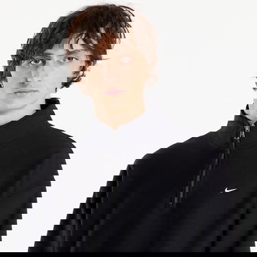 Dukserice Nike Solo Swoosh Fleece Quarter-Zip Top Crna | HV1094-010, 1