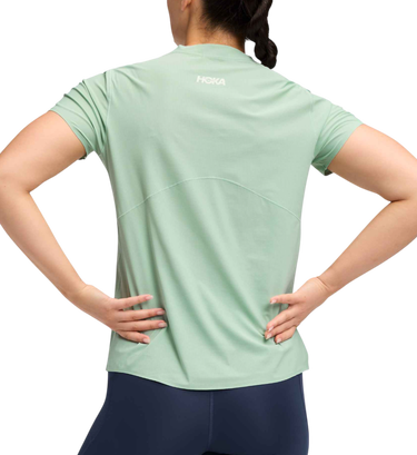 Majica kratkih rukava Hoka One One Hoka Airolite 2.0 Short Sleeve T-Shirt Zelena | 1175774-jade, 1