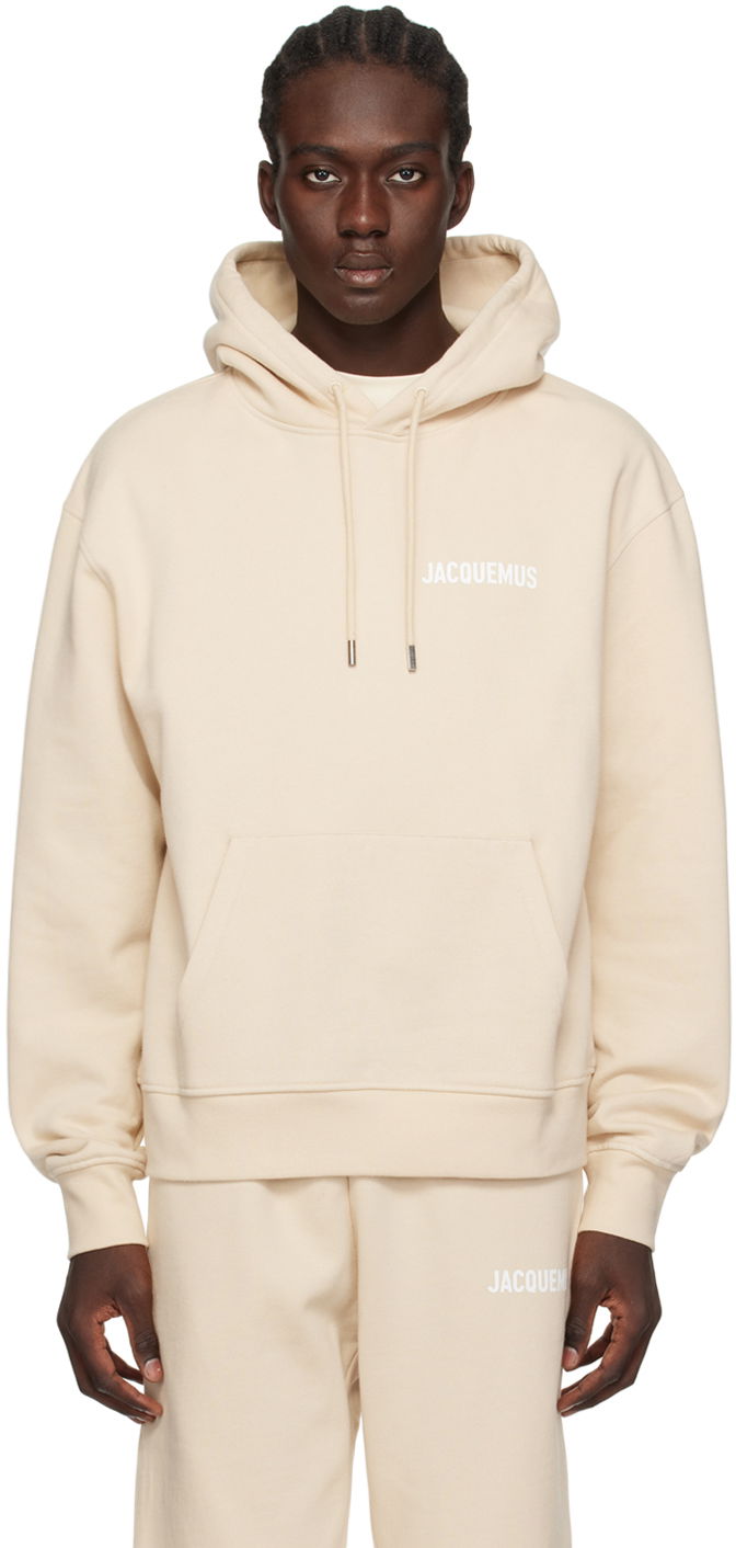 Dukserice Jacquemus Les Classiques 'Le Sweatshirt ' Hoodie Bež | 226JS210-2120