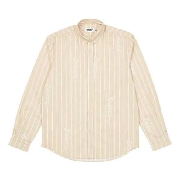 Košulja Palace Palace Hand Stripe Shirt Bež | P23SHT015