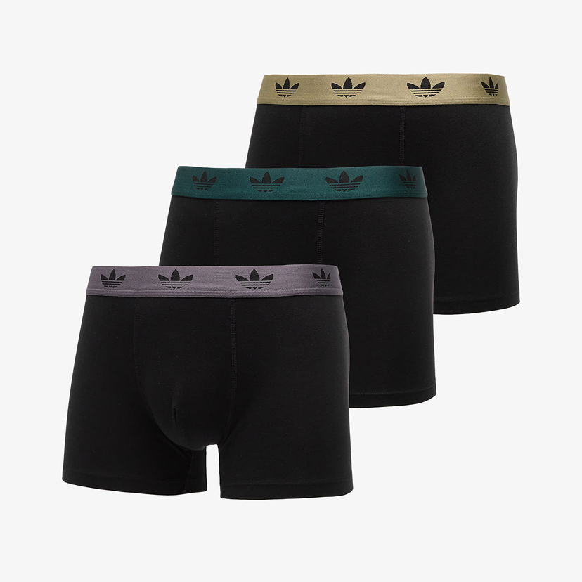 Bokserice adidas Originals Boxer Trunk 3-Pack Crna | 4AR002-903