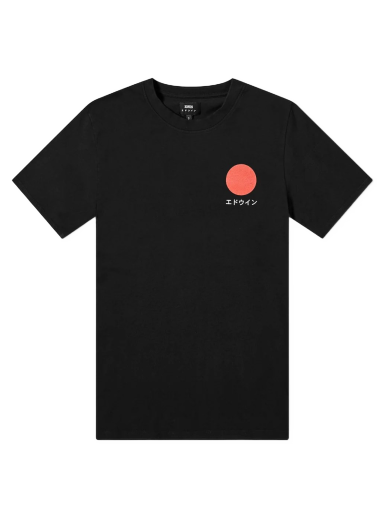 Majica kratkih rukava EDWIN Japanese Sun Tee Crna | I025020-8967