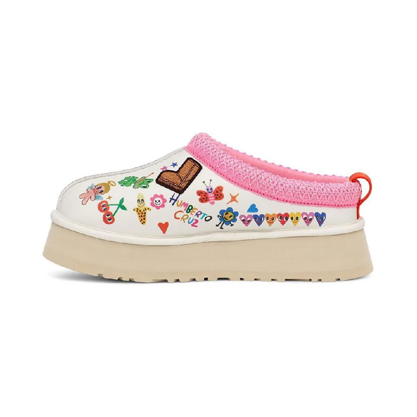 Tenisice i cipele UGG Tazz Slipper Humberto Cruz Pop Sketch Ružičasta | 1155751-WHT