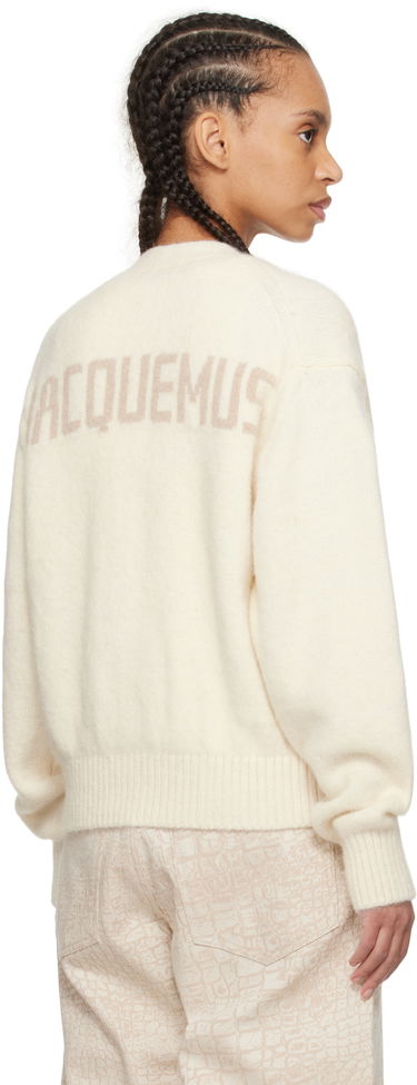 Džemper Jacquemus Jacquemus 'The Jacquemus' Cardigan Bijela | 25E251KN622-2329, 2