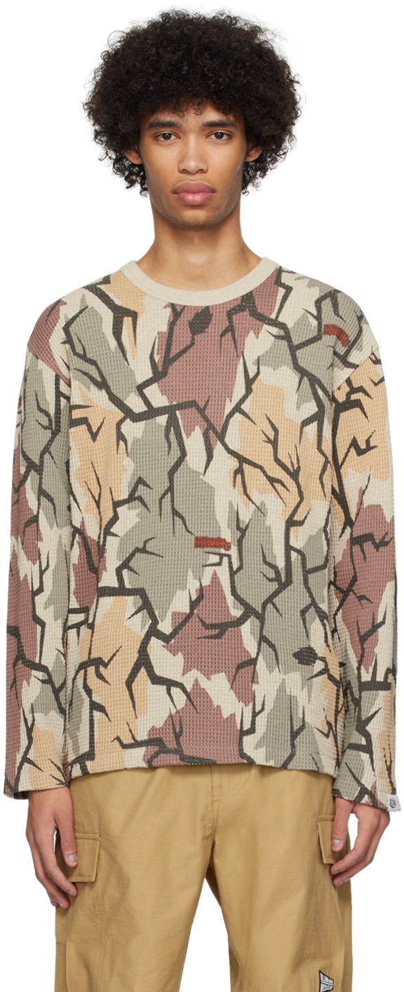 Majica kratkih rukava BILLIONAIRE BOYS CLUB Camo T-Shirt Bež | B24132