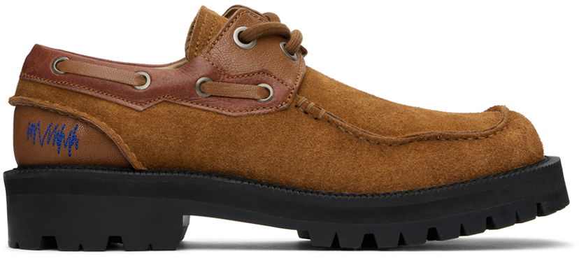 Njega cipela ADER ERROR ADER error Curve BS01 Boat Shoes Smeđa | BLAFWS101BR