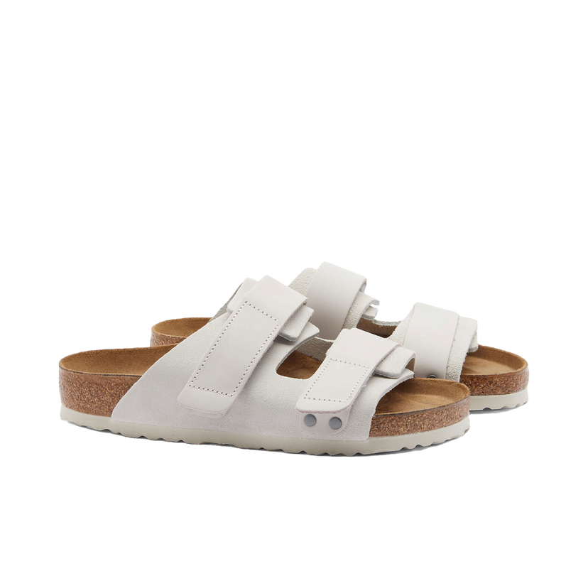 Tenisice i cipele Birkenstock Uji Antique White Suede Bijela | 1024800