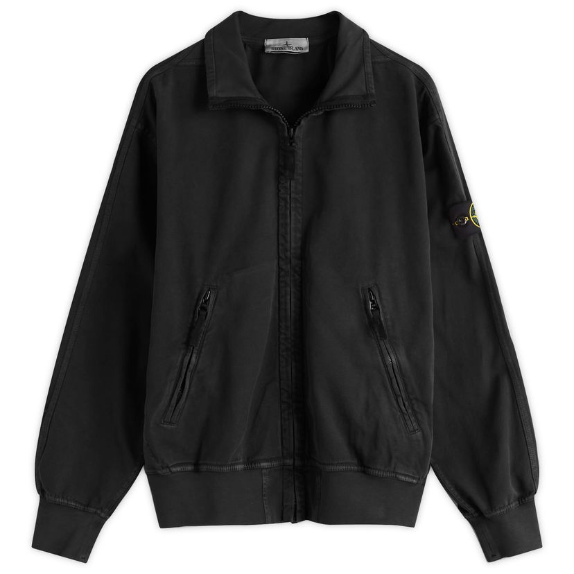 Jakna Stone Island Old Effect Harrington Jacket, Size Large Crna | K2S156100056-V0129