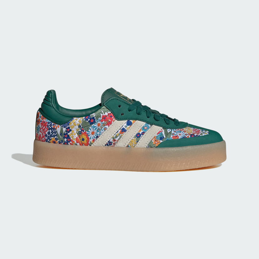 Tenisice i cipele adidas Originals Liberty London x Sambae "Floral" Zelena | JH7289
