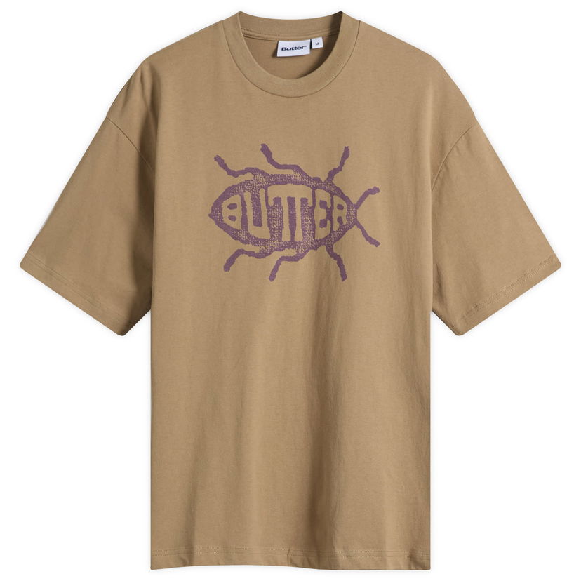Majica kratkih rukava Butter Goods Roach Graphic T-Shirt, Size Large Smeđa | BG253107-STN