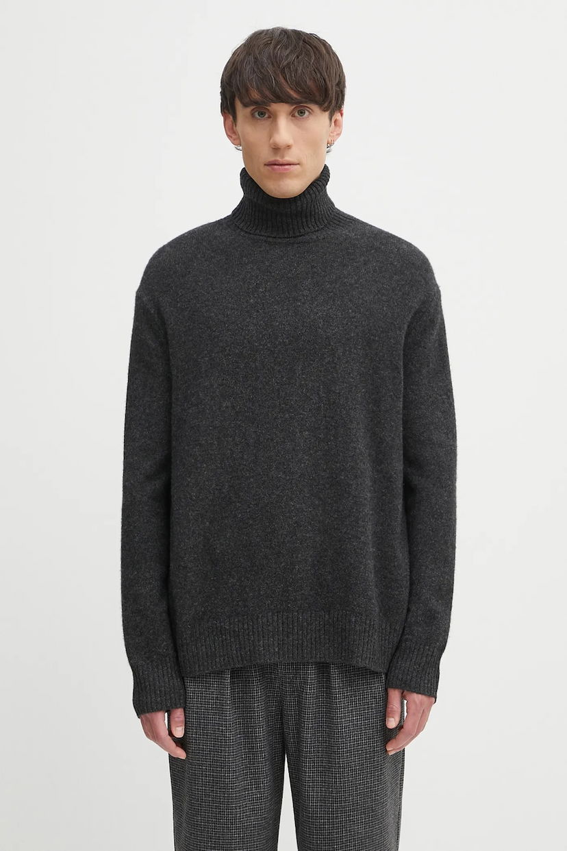 Džemper A.P.C. A.P.C. Pull Mahe Turtleneck Sweater Siva | WYAAD.H23443