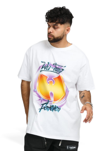 Majica kratkih rukava Urban Classics Wu-Tang Forever Oversize Tee Bijela | MT1885 white
