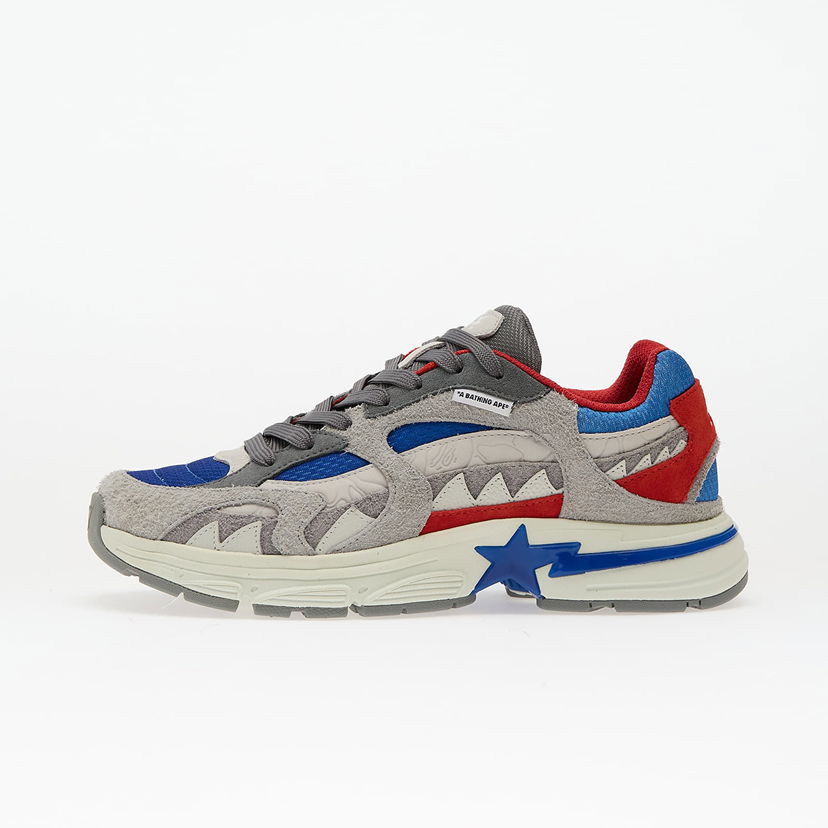 Tenisice i cipele BAPE A BATHING APE Bape Shark Sta 2 M2 Siva | 001FWL301320MBLU