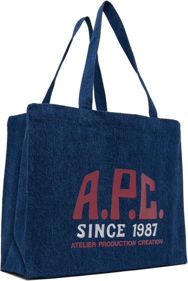 Tote bag A.P.C. A.P.C. Diane Carpenter Shopping Tote Plava | COHTD-M61991, 1