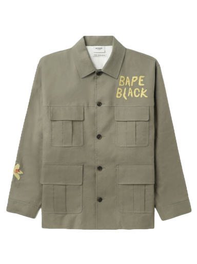 Jakna BAPE Black Embroidery Hunter Jacket Zelena | 1J20-140-006
