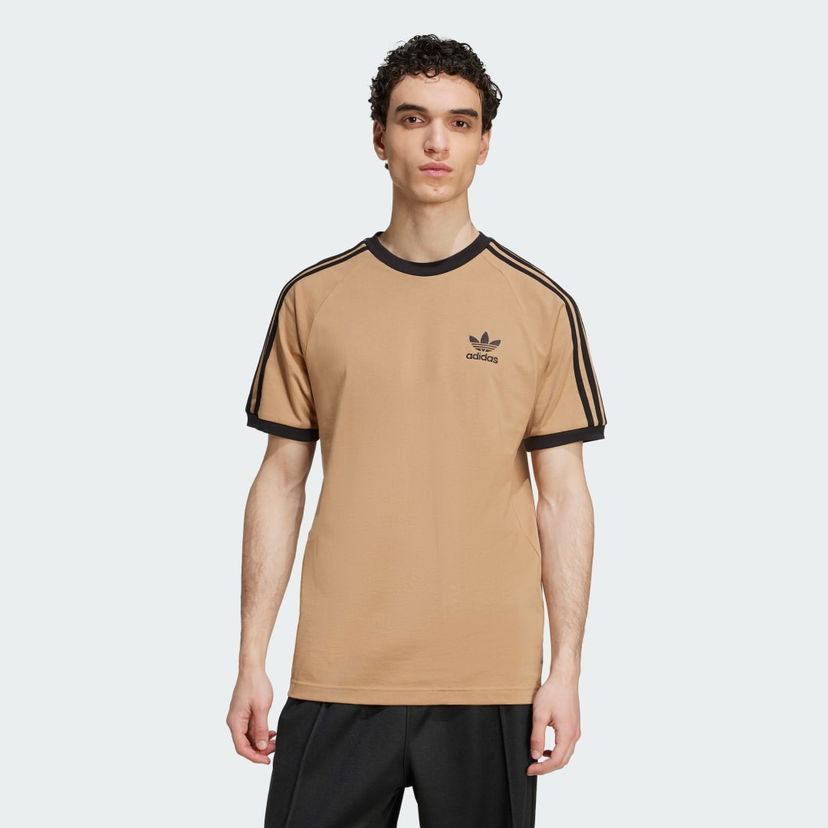 Majica kratkih rukava adidas Performance Adicolor Classics 3-Stripes Tee Smeđa | JY1370