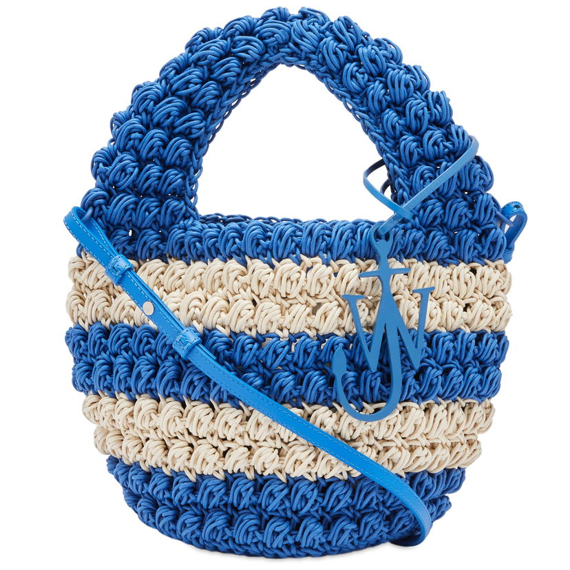 Ručna torbica JW Anderson Popcorn Basket Bag Plava | HB0588-FA0305-857