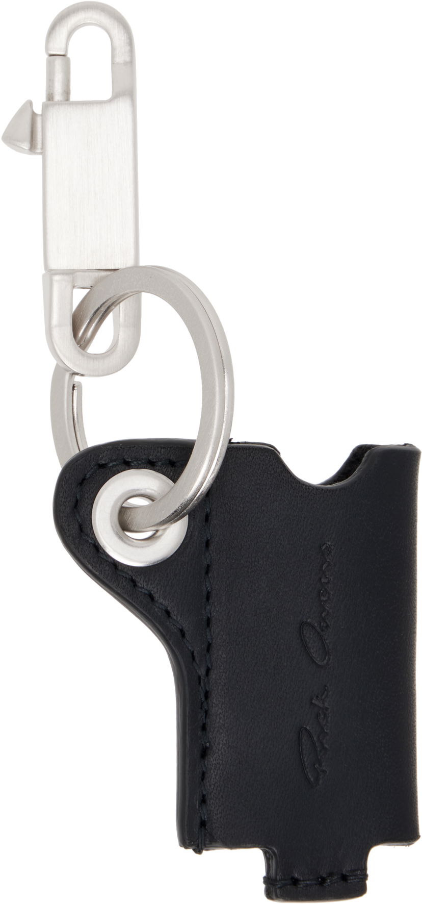 Privjesci za ključeve Rick Owens Rick Owens Concordians Mini Lighter Holder Keychain Crna | RA02E0795 LGE