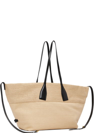 Tote bag Balmain Track Raffia Tote Bež | FN1FI015TJHD, 2