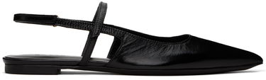 Odjeća BY FAR BY FAR Jess Slingback Ballerina Flats Crna | 22SSJESFBLGLS, 0