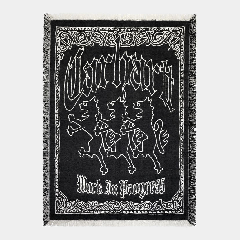 Šal Carhartt WIP WIP Hackwork Jacquard Blanket Crna | I035796_2