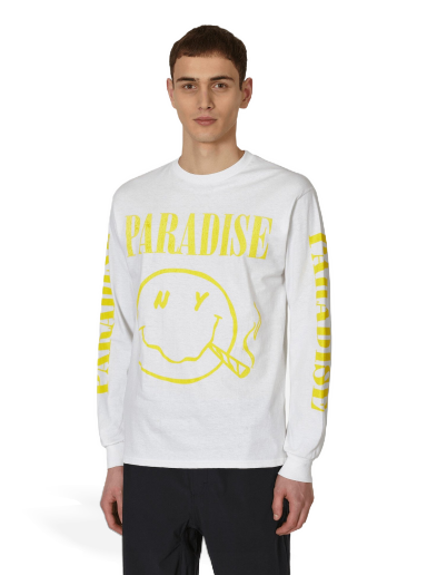 Majica kratkih rukava PARADIS3 Nirvana In T-Shirt Bijela | PANIRVANALS 001