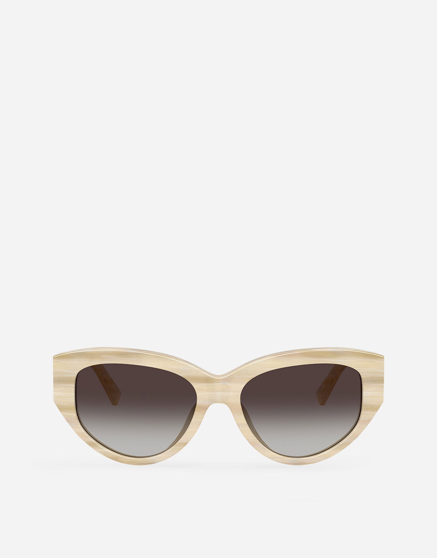 Sunčane naočale Dolce & Gabbana Dg Crossed Striped Cat-Eye New Arrivals Bež | VG4514VP48G9V000, 0