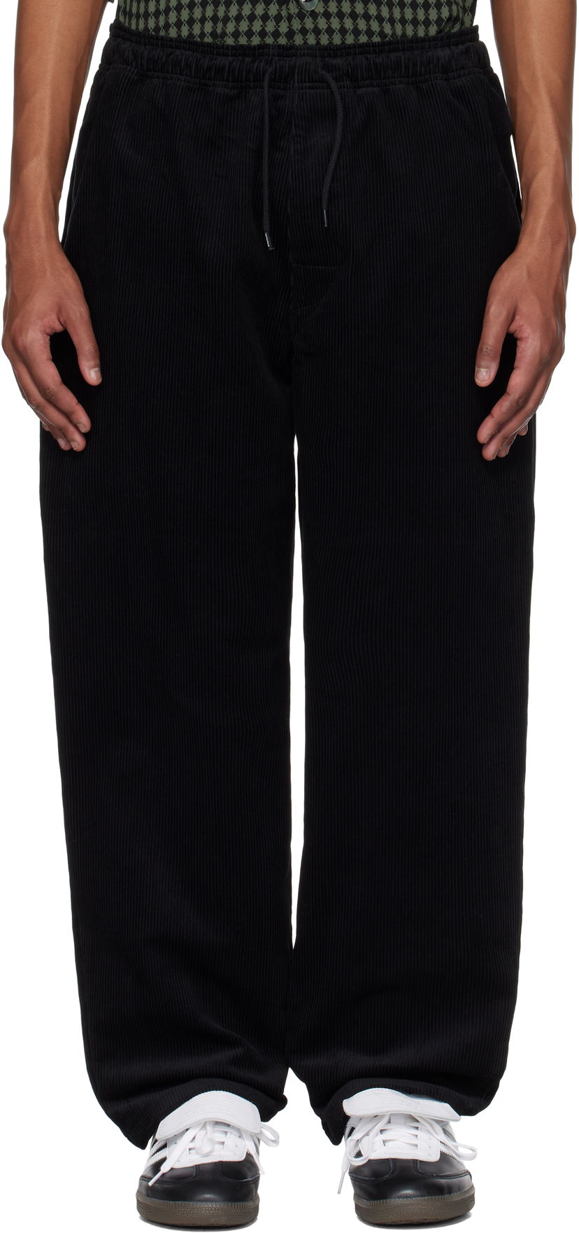 Hlače WTAPS WTAPS SDDT2003 Corduroy Trousers Crna | 242TQDT-PTM05