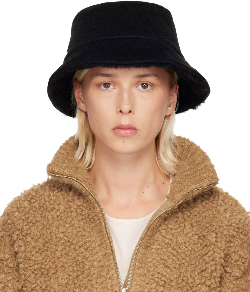 Šešir Max Mara Max Mara Fiducia Reversible Bucket Hat Crna | 2524576102600