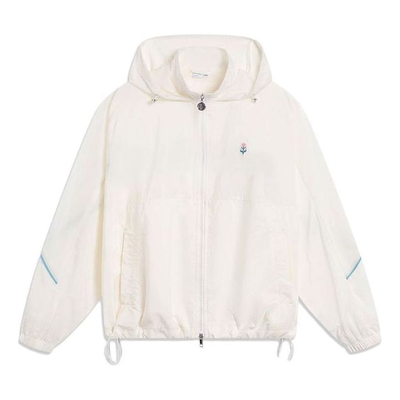 Vjetrovka Li-Ning Athletics Sportswear Jacket Bijela | AFDT434-6